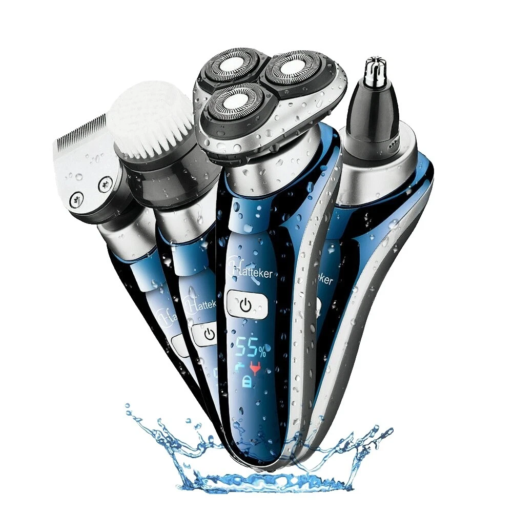 Máquina de afeitar eléctrica para hombre multicolor
