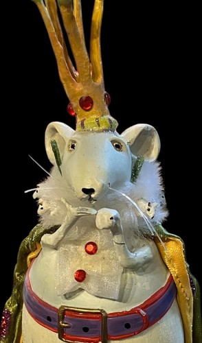 DEPT 56 PATIENCE BREWSTER NUTCRACKER MOUSE SELLING AS IS - Picture 3 of 7