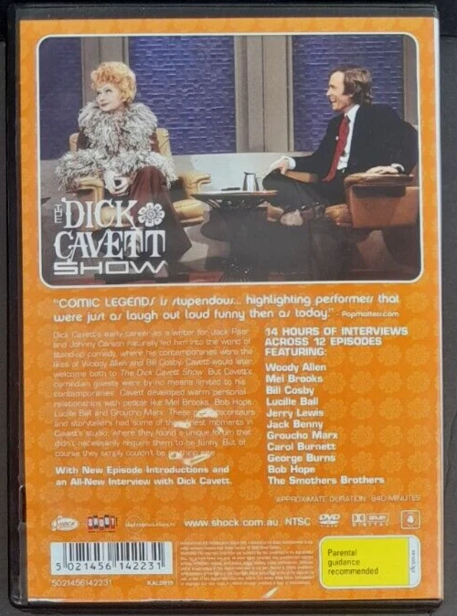 THE DICK CAVETT SHOW: COMIC LEGENDS / FOUR DISC DVD BOX SET -VERY GOOD CONDITION - Image 2 of 4