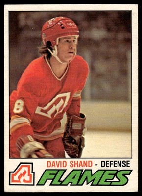 1977-78 O-Pee-Chee *C* David Shand Rookie Atlanta Flames #355