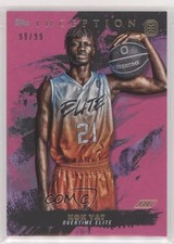 2021-22 Topps Inception OTE Overtime Elite Magenta 90/99 Kok Yat #74 0c6