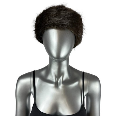 BEAVER Headband, Sz 24  XL, Certified Vintage Fur