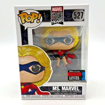 Funko POP! MS. MARVEL (First Appearance) #527 Fall Con Exclusive w/Box Protector