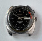 SEIKO 4006-6020 Automatic Watch Vintage Mens BellMatic Blue Dial 17 Jewels