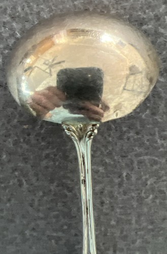 Vintage Wm. H. Rogers AIER Silver Plate Small Gravy Ladle Spoon 6" - Picture 4 of 7