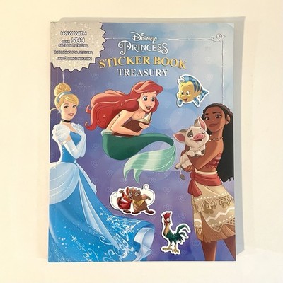 Disney Princess Sticker Book Treasury- 500 Stickers, Activity Pages & 3 Posters
