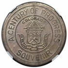 1933 Colorado Century of Progress silver So-Called Dollar, HK-868, NGC MS62