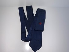 British Rail Red Logo Navy Trains Limited Uniform Tie - Vintage Railwayana