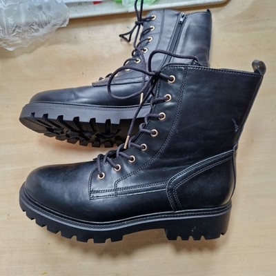 NEU!! Schnürboots Heren GR 42 Schwarz