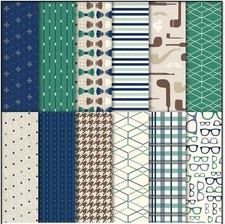 Stampin Up TRUE GENTLEMAN DSP- 24 Sheets 6x6- GREAT MASCULINE PRINTS- HTF