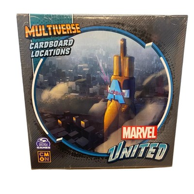 Marvel United: Multiverse Cardboard Locations KICKSTARTER CMON NEW