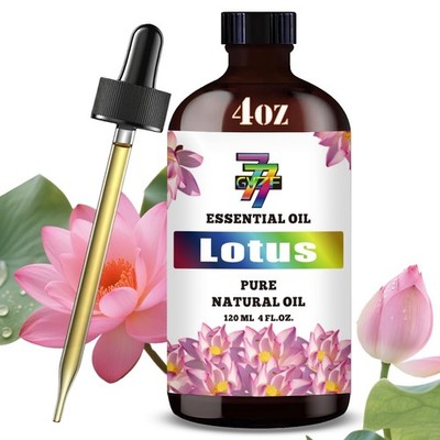 Lotus Essential Oil 4 oz/120 ml   Lotus Oils for Aromatherapy, diffusers, hum...