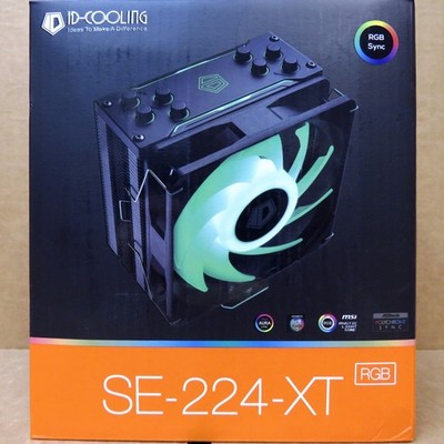 New ID-Cooling SE-224-XT (RGB Version) CPU Cooler (New-In-The-Box)