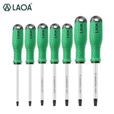 Torx Screwdriver S2 Alloy Steel Magnetic T8 T10 T15 T20 T25 T30 T40