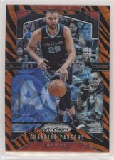 2019-20 Panini Prizm Choice Tiger Stripes Prizm Chandler Parsons #140 hs9