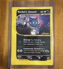 Rocket’s Sneasel #5, Best of Game Winner Promo, Jumbo / Oversized Pokémon Card on eBay