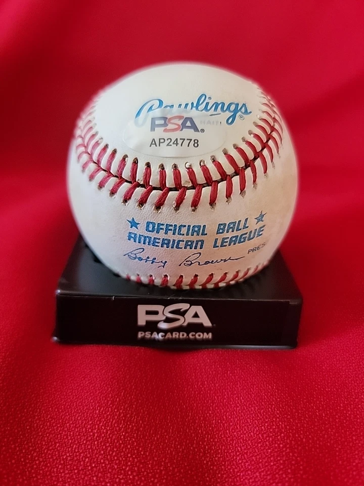 Mark McGwire PSA Certified Autographed Baseball - Image 2 of 2