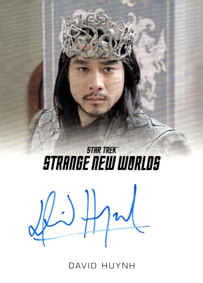 Star Trek Strange New Worlds Season 2 Autograph 	David Huynh as Zac Nguynh	 - Image 3 of 3