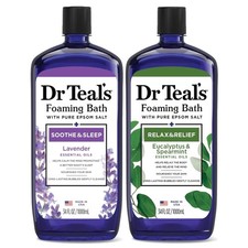 Pure Epsom Salt Foaming Bath - Lavender  Eucalyptus