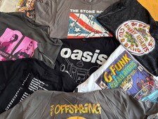 Music & Artists Printed Tee Shirts/Hoodies - Various Designs & Sizes - Multi Buy
