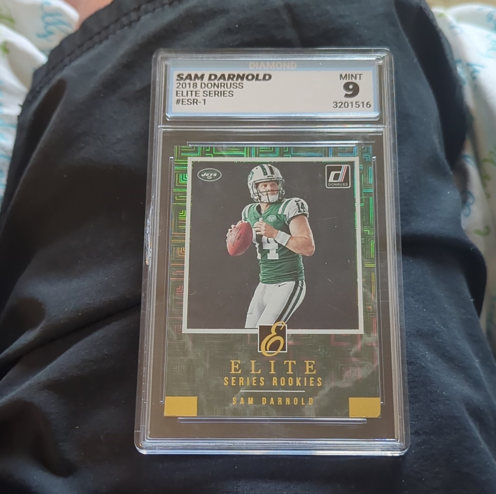 Panini Donruss Sam Darnold Rookie #ESR-1 Elite Series New York Jets Diamond