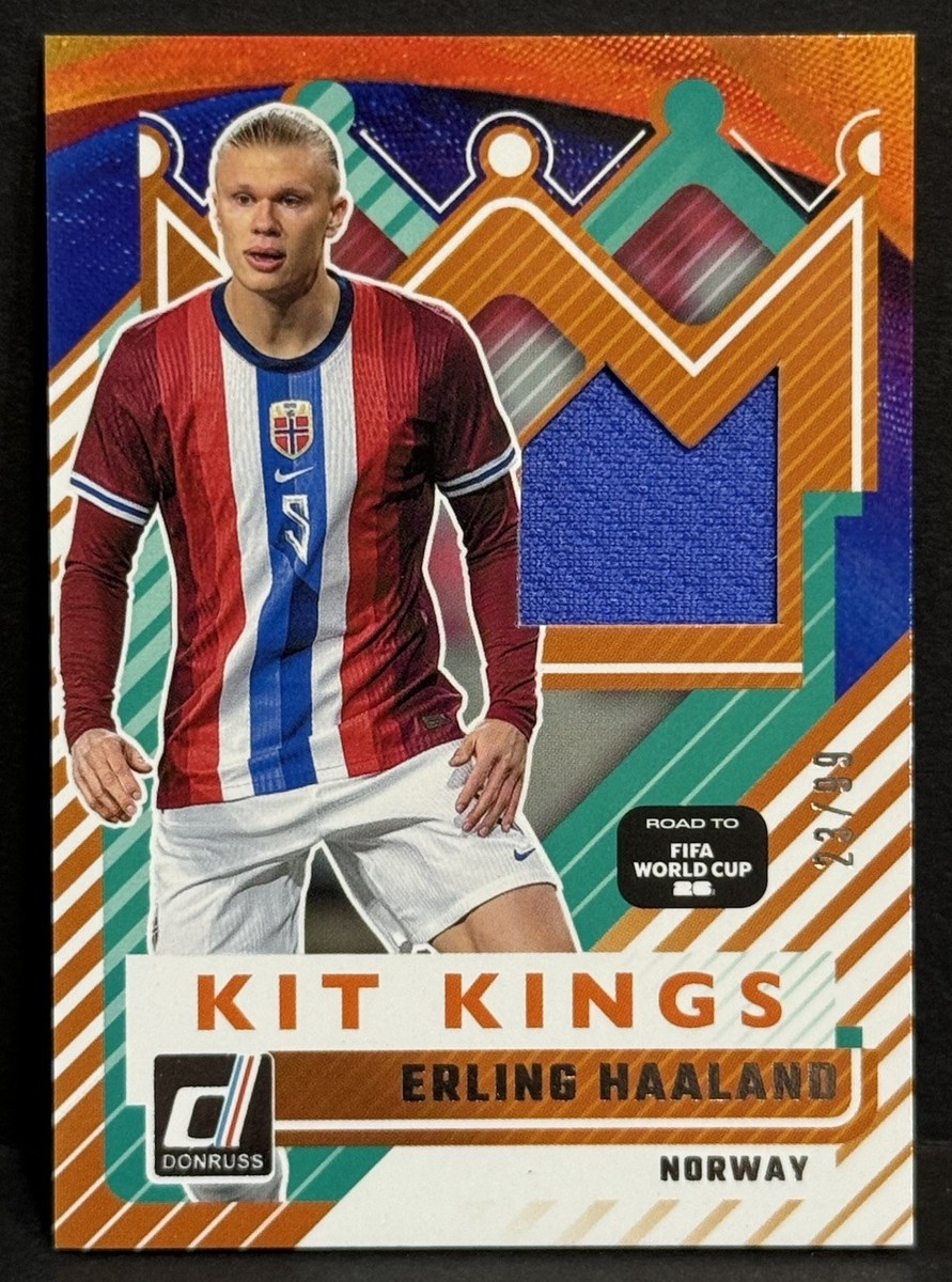 2025-26 Donruss Road To FIFA World Cup Norway Erling Haaland Kit