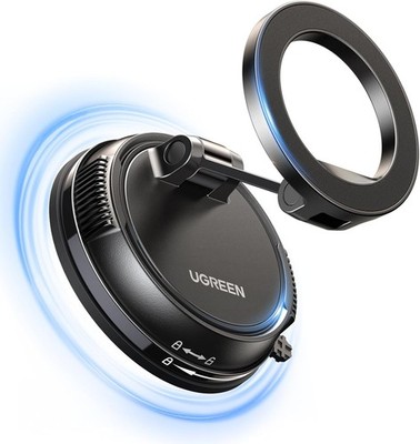 UGREEN Magsafe Autohalterung, [22xN55 & 80 LBS] 2500gf Vakuum Magnet Handyhalter