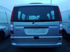 TAILGATE BOOT MERCEDES VITO MK2 W639 (NCV2) 2003 TO 2015 PANEL VAN SILVER 