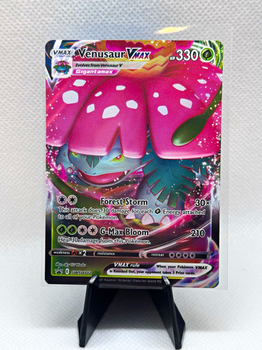 Pokemon Venusaur VMAX SWSH102 SWSH Black Star Promo Sword & Shield 2021