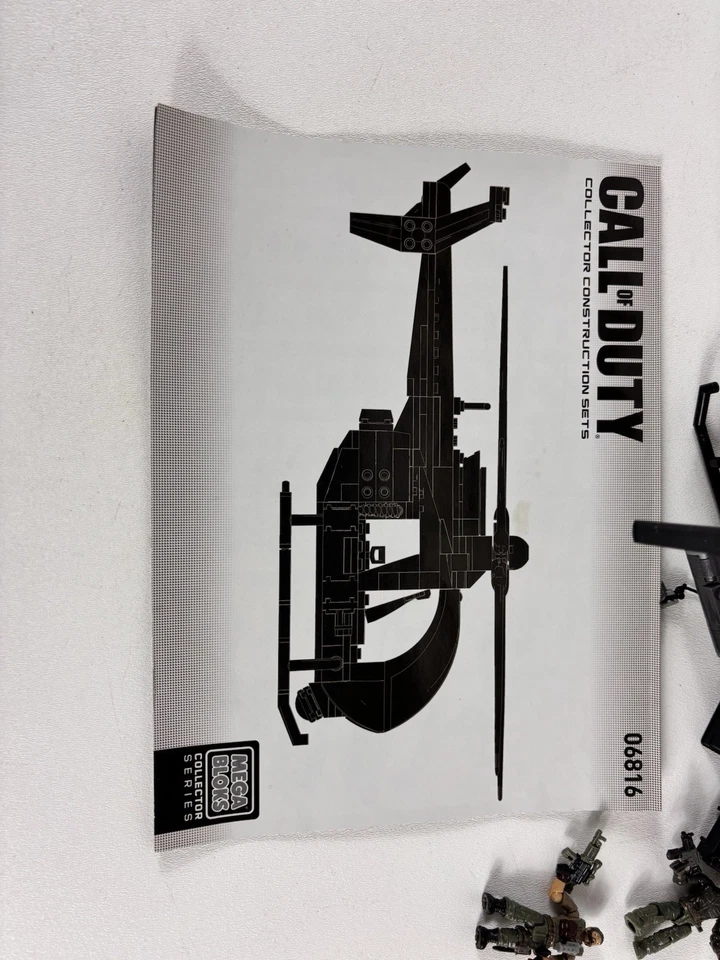 Mega Bloks Call of Duty Chopper Strike Collector Construction Set 06816 Complete - Image 3 of 4