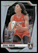Aerial Powers 2024 Panini Prizm WNBA #37 Silver Prizms Atlanta Dream
