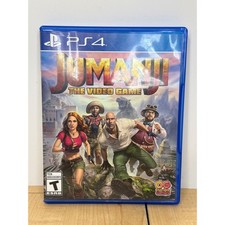 Jumanji The Video Game Sony PlayStation 4 PS4 Action Adventure Game CIB