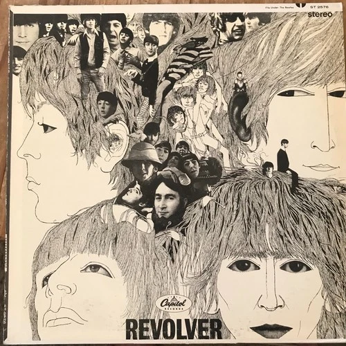 The Beatles Revolver US Capitol ST-2576 Green/Purple Label EX Vinyl LP PSYCH