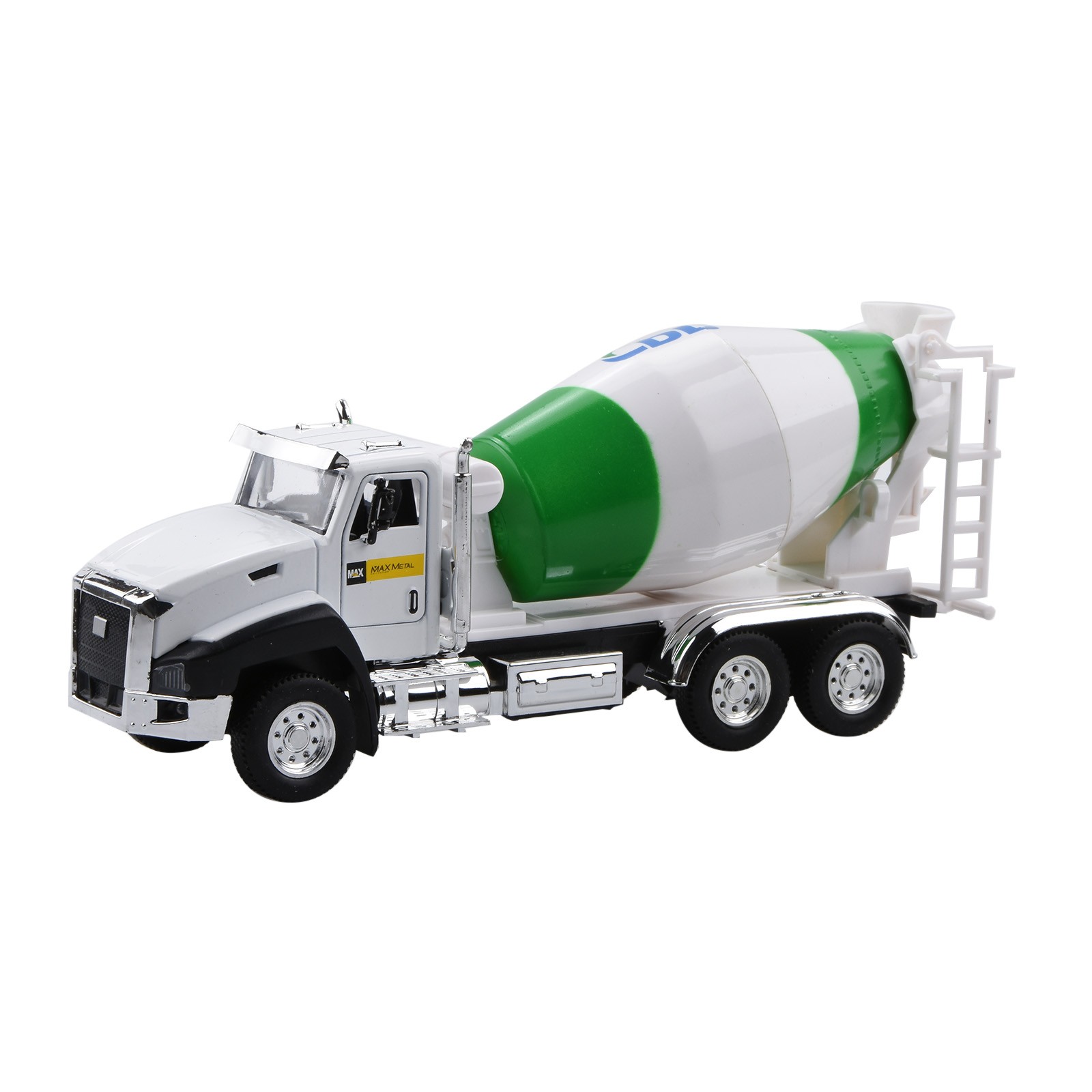 Pull Back Type Mixer Engineering Truck Model Car Replica Kids Toy Vehicle 1/50