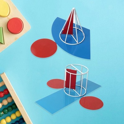 Zylinder Kegel Oberflächen Demonstrator Lernspielzeug für Kinder Kids