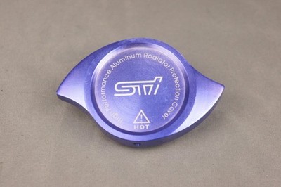 JDM STI Radiator Cap Cover for Subaru Legacy BP5/BL5/BPE/BLE