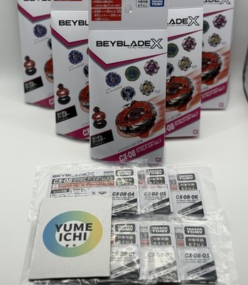 BEYBLADE X CX-08 Random Booster Vol. 7 TAKARA TOMY 6 types full complete set