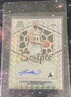 Panini Mosaic Scripts Sandro Mamukelashvili #MS-DRO Spurs Prizm Autograph Card