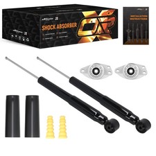 2x Dämpfer+Domlager Set Hinten for VW Golf Bora New Beetle 1J0513025BG Kit