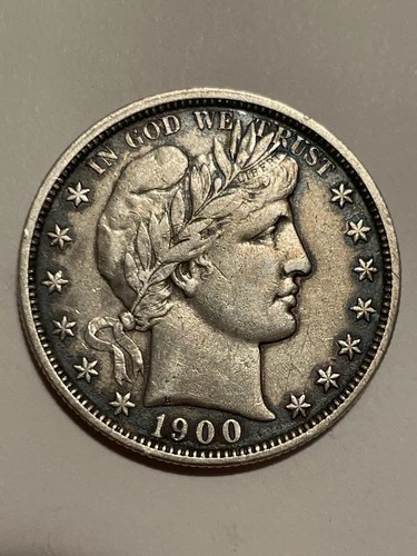 Very nice 1900-O Barber Half Dollar New Orleans Minted XF