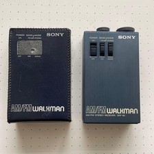 SRF-80 SONY Stereo Radio AM/FM WALKMAN 2-band tuner shipping verygood condition