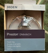 MOEN Preston Towel Ring in Chrome DN8486CH