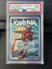 2021-22 Bowman University - The Big Kahuna Chris Olave #TBK-8 (RC) Number 36/150