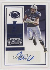 2016 Panini Contenders Draft Picks College Ticket Blue Foil Kyle Carter Auto 5p5