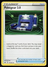 Pokegear 3.0 174/202 Uncommon Sword & Shield Pokemon Lightly Played