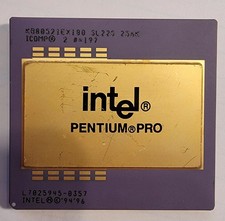 Cpu, intel pentium pro kb80521ex200 sy032 256k
