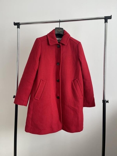 Women Mango Coat Red 40 / L / 48