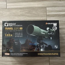 *NEW* Celestron National Park Foundation Travel Scope 60 - Open Box - Never Used