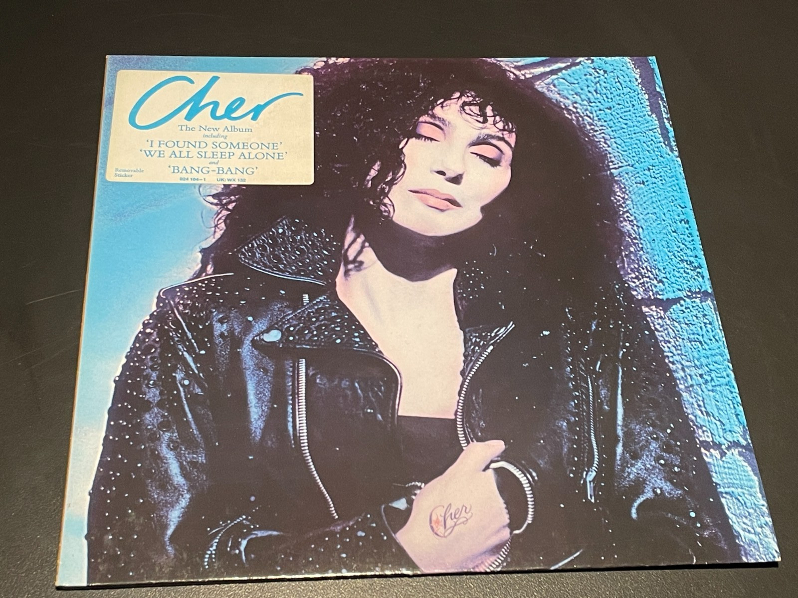 Cher - Self Titled Vinyl Record LP Album - 1987 Geffen Records WX 132 - EX/EX