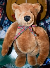 FAO SCHWARZ 5th AVE 15" TALL NEW IN BOX JOINTED BEAR Painted Box